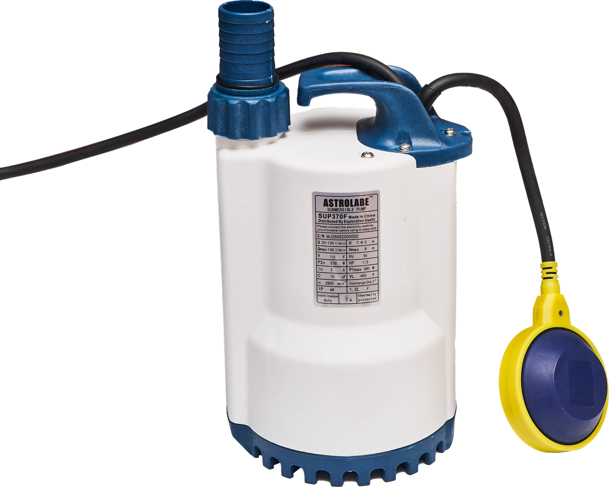 ASTROLABE SUP370F Portable Drainage Submersible