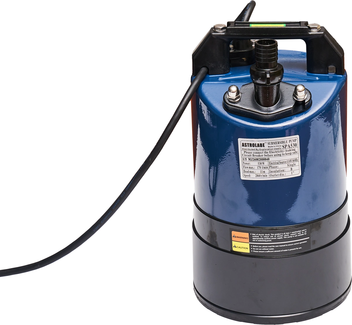 ASTROLABE SPA530 Submersible Electric Pump